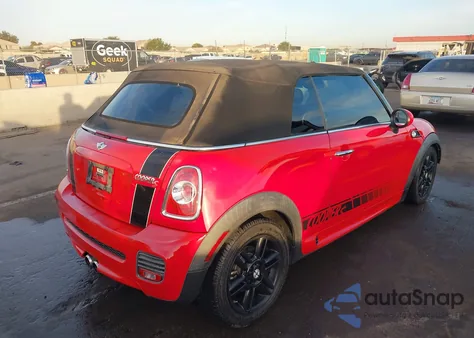 2013 Mini Convertible Cooper S из США, поврежденный, VIN WMWZP3C51DT297745